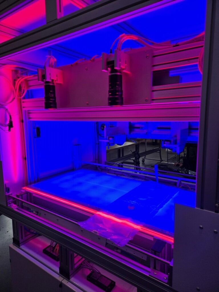 purple machine scanner